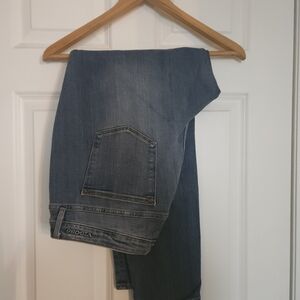 Vigoss Jagger Skinny Jeans, Destructed, in Medium Blue Wash, PLUS SIZE 20